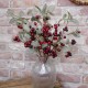 Artificial Christmas Berries Stem Two Tone Red 40cm - X22016
