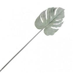 Frosted Artificial Split Philo Leaves - X22045