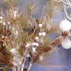 Frosted Artificial Christmas Spruce Branch with Cones and White Berries -  X20042