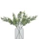 Artificial Frosted Christmas Pine with Cones 77cm - X24029 COMING SOON