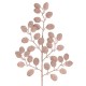 Glitter Silver Dollar Eucalyptus Pink 60cm - X23008