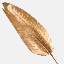 Metallic Banana Leaf Gold 100cm - X23042 BAY3B