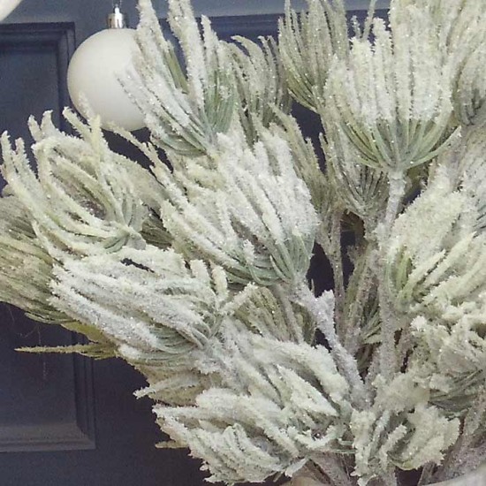 Snowy Christmas Pine Stem - 18X018