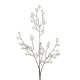 Artificial Snowberries Branch with Glitter Frosting - X21041 