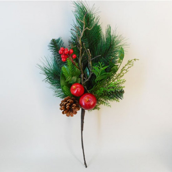 Artificial Yule Christmas Spray 54cm - 17X180 