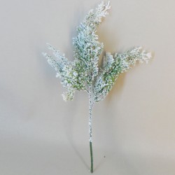 Christmas Cypress Spray with Snow and Glitter - X21055