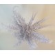 Silver Glitter Feather Fern Plant - 16X002