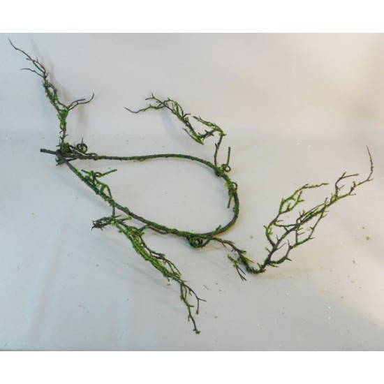 Artificial Twig Garland Moss Covered 135cm - 18X048 BAY3C