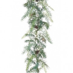 Artificial Cedar Asparagus Garlands 203cm - X22053 