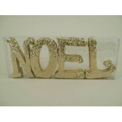 Christmas Decorations | Noel Letters Gold - X047