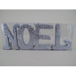 Christmas Decorations | Noel Letters Silver - X052a