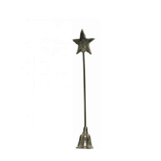 Star Candle Snuffers Silver - X24040