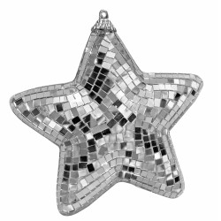 Mirror Star Hanging Decoration 12cm -  X25010