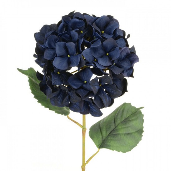 Luxury Artificial Hydrangeas Dark Blue 68cm - X21067 E4