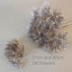 Giant Dill Flower Champagne Gold Glitter 80cm - X21032