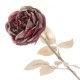 Christmas Flowers | Glitter Rose Burgundy 55cm - X22030 