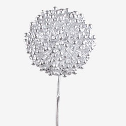 Metallic Allium Silver 65cm - X23045 BAY3D