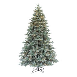 7ft Canadian Blue Green Spruce Prelit Christmas Tree 600 LED Lights - X24009 COMING SOON