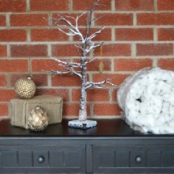 Snowy LED Indoor Twig Tree 60cm - X24069