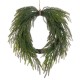 Waxed Pine Wreath 61cm - X25070 Waxed Pine Wreath 61cm - X25070