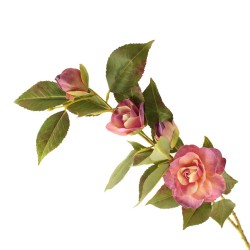 Eco Artificial Camellia Japonica Pink 67cm - J001