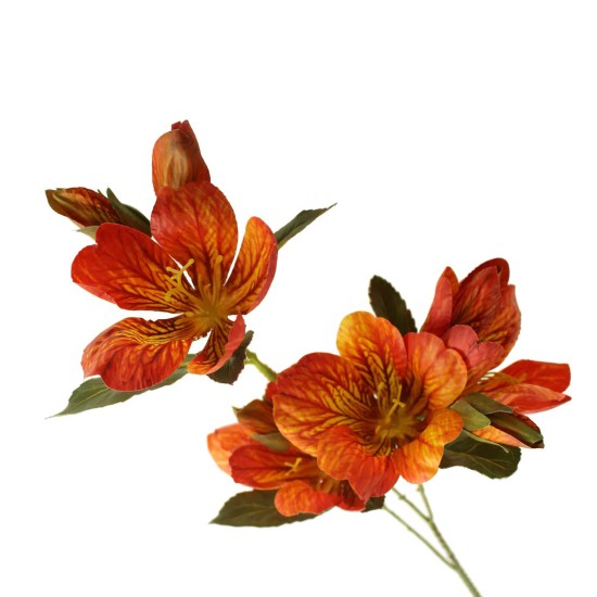 Eco Peruvian Lily Orange 61cm - L062