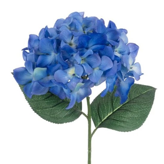 Eco Artificial Hydrangea Blue 69cm - H195 H4 Eco Artificial Hydrangea Blue 69cm - H195 H4