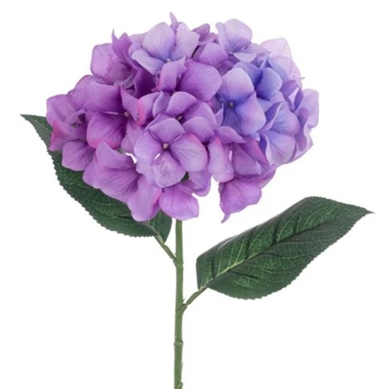 Eco Artificial Hydrangea Lavender Purple 69cm - H184 H4 Eco Artificial Hydrangea Lavender Purple 69cm - H184 H4