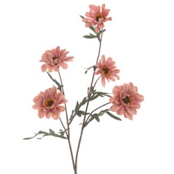 Eco Artificial Chrysanthemum Spray Pink 75cm - D065 