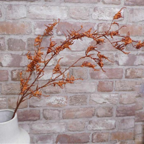 Artificial Limonium Orange 110cm - L010 I1