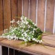 Artificial Bell Flowers Plant White 39cm - B012 BX21