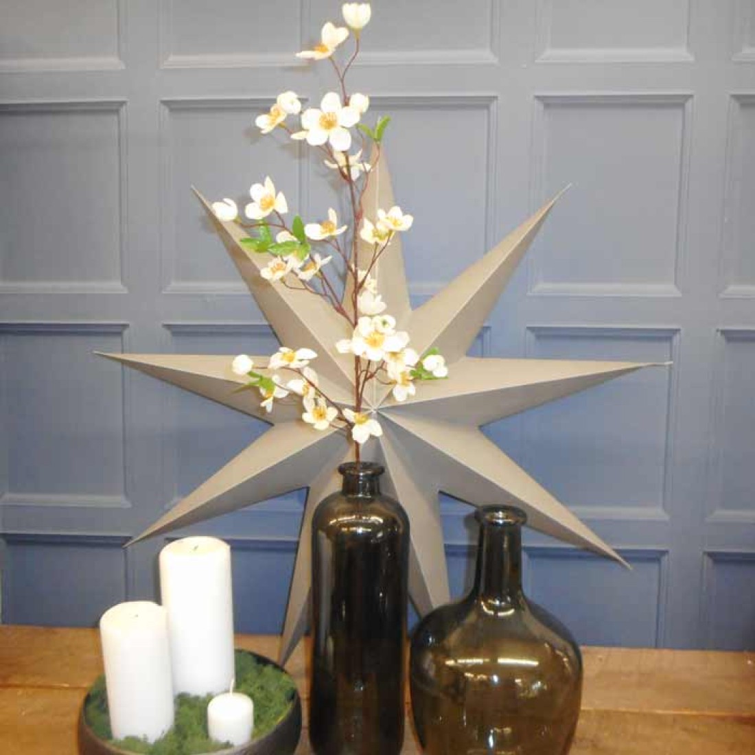 Artificial Orange Blossom Branch White Flowers 79cm Artificial Flowers