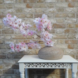 Artificial Cherry Blossom Branch Pale Pink 75cm - B031 BB1