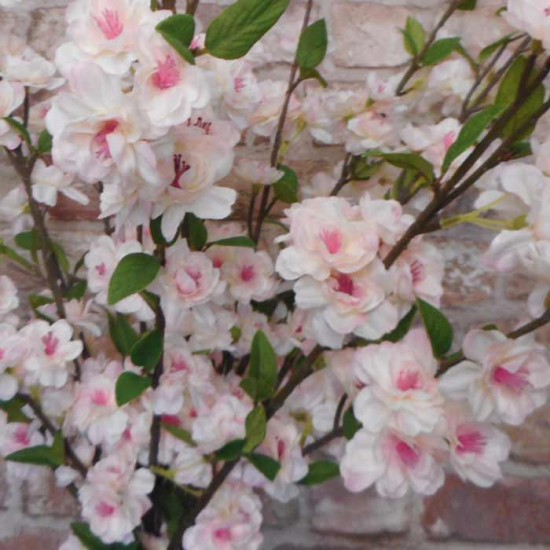 Artificial Cherry Blossom Branch Pale Pink 89cm - B018 