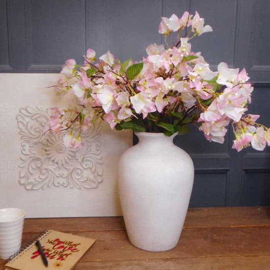 Artificial Bougainvillea Pale Pink 65cm - B078 A3