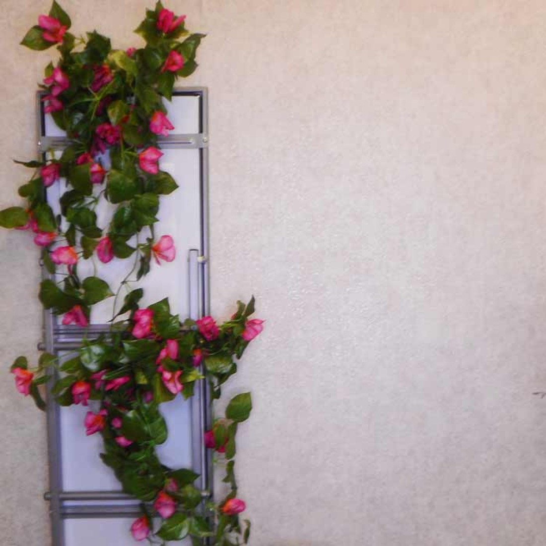 Artificial Silk Trailing Bougainvillea Plant Hot Pink 80cm Artificial