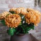 Artificial Chrysanthemums Caramel 57cm - C176 D2