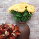 Artificial Chrysanthemums Yellow 57cm - C178 C4