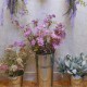 English Meadow Artificial Flowers Pink Achillea 49cm - M075 EE3
