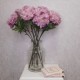 Artificial Peony Flowers Downton Mauve Pink 64cm - P226 T3