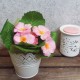 Artificial Primula Plants Pink 22cm - P024 GS2B