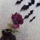 Antique Rose Dusky Aubergine 72cm | Faux Dried Flowers - R262 BX2