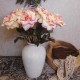 Harvest Moon Artificial Roses Pink and Vanilla Cream 62cm - R183 R2