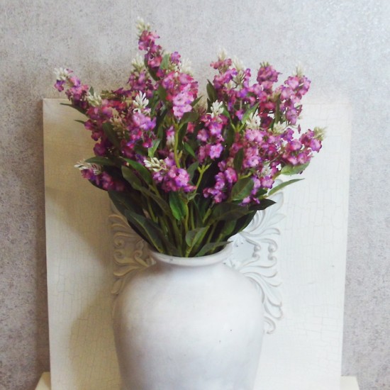 Artificial Wild Meadow Flowers Pink Purple 60cm - W005 N2