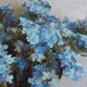 Artificial Wild Flowers Blue 67cm - W018 T3