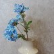 Artificial Wild Flowers Blue 67cm - W018 T3