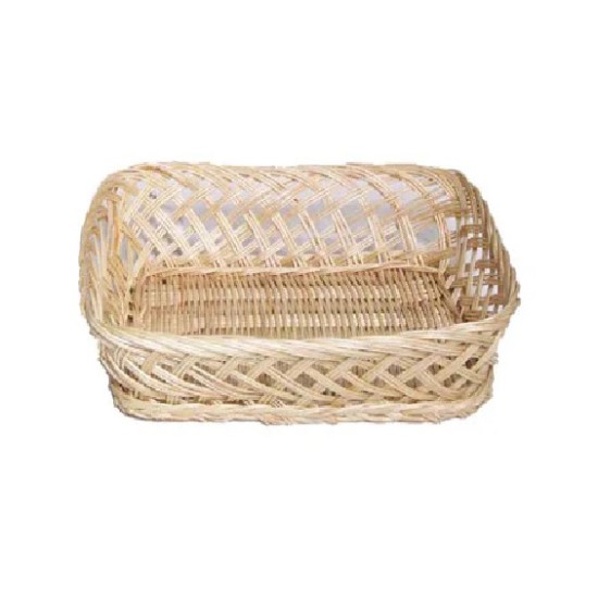 Rectangular Wicker Basket 25cm - BKT035