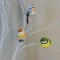 9cm Clip on Garden Birds Pack of 3 - BIR024