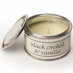 Pintail Paint Pot Candles | Black Orchid & Vanilla Fragrance - CA010