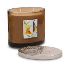 Heart and Home Ellipse Twin Wick Candles French Vanilla 230g - HH016